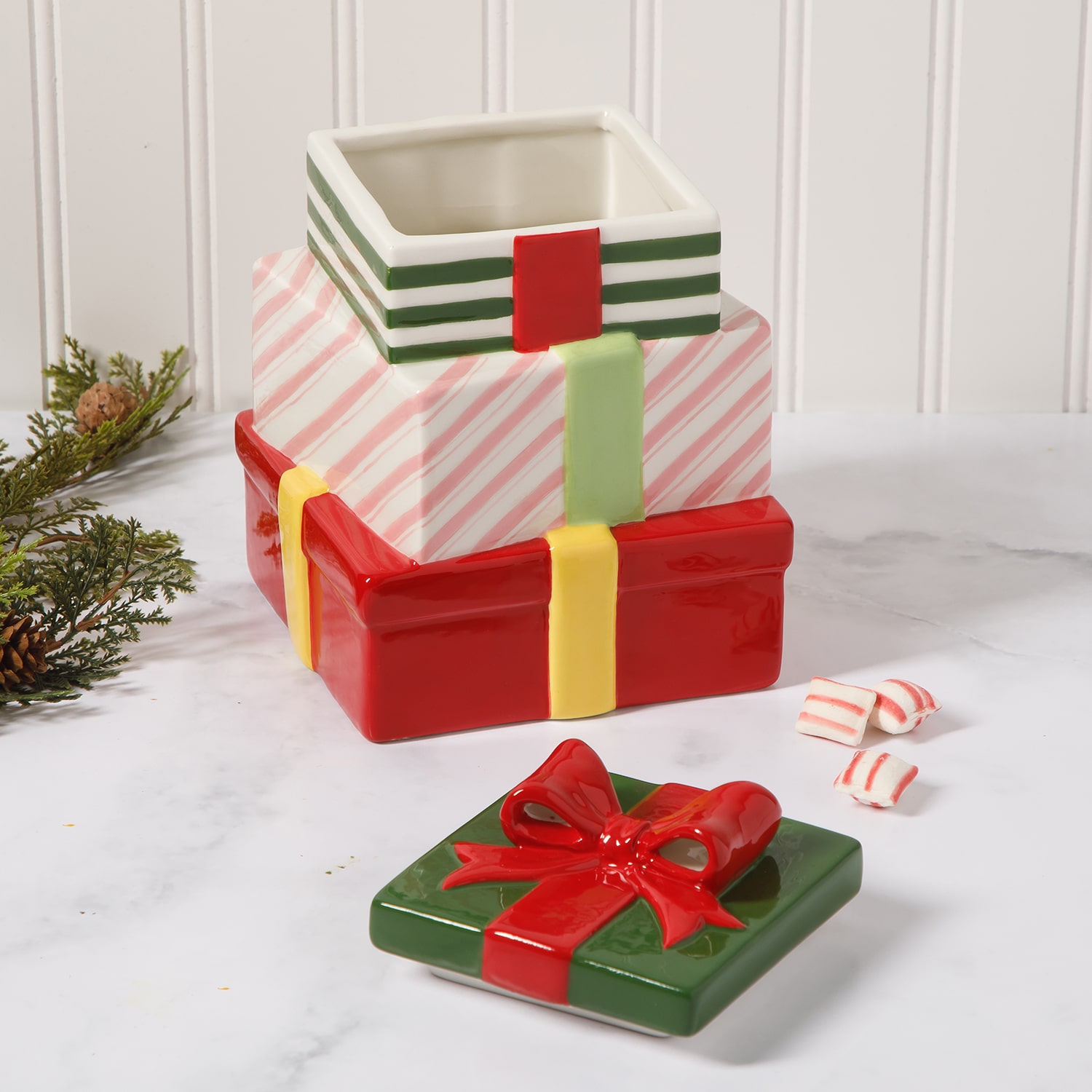 Martha Stewart Manor Presents Candy Jar