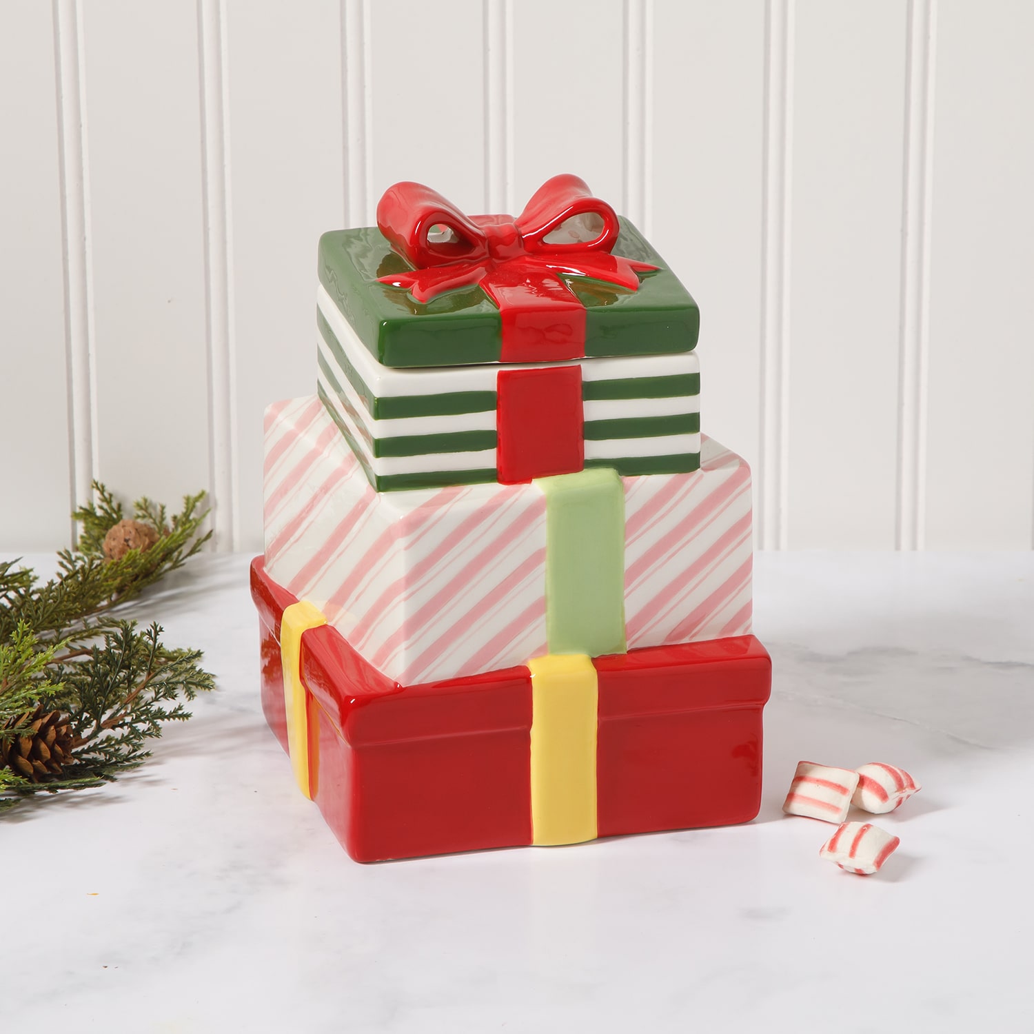 Martha Stewart Manor Presents Candy Jar