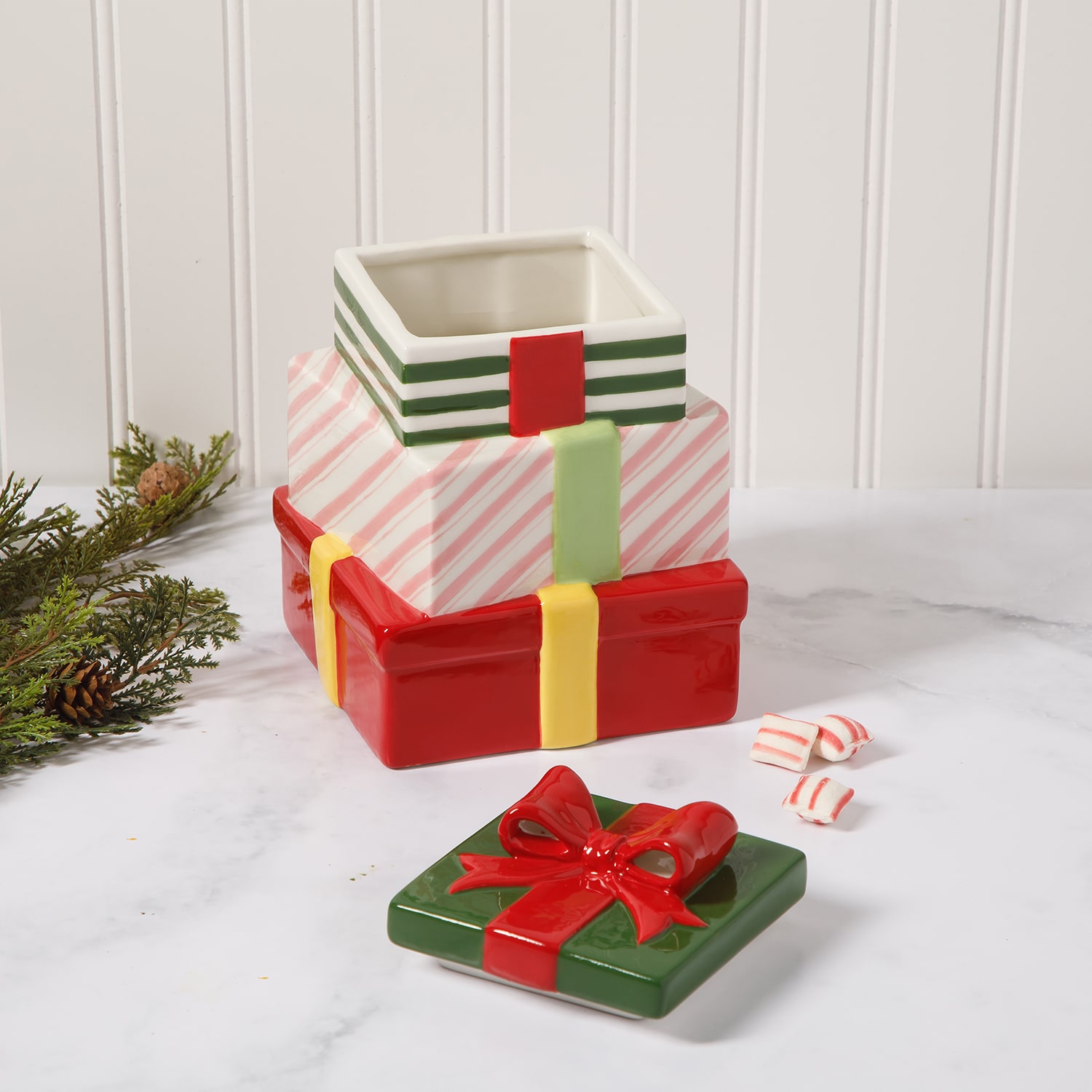 Martha Stewart Manor Presents Candy Jar