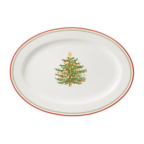 Martha Stewart Manor Rimmed Serving Platter