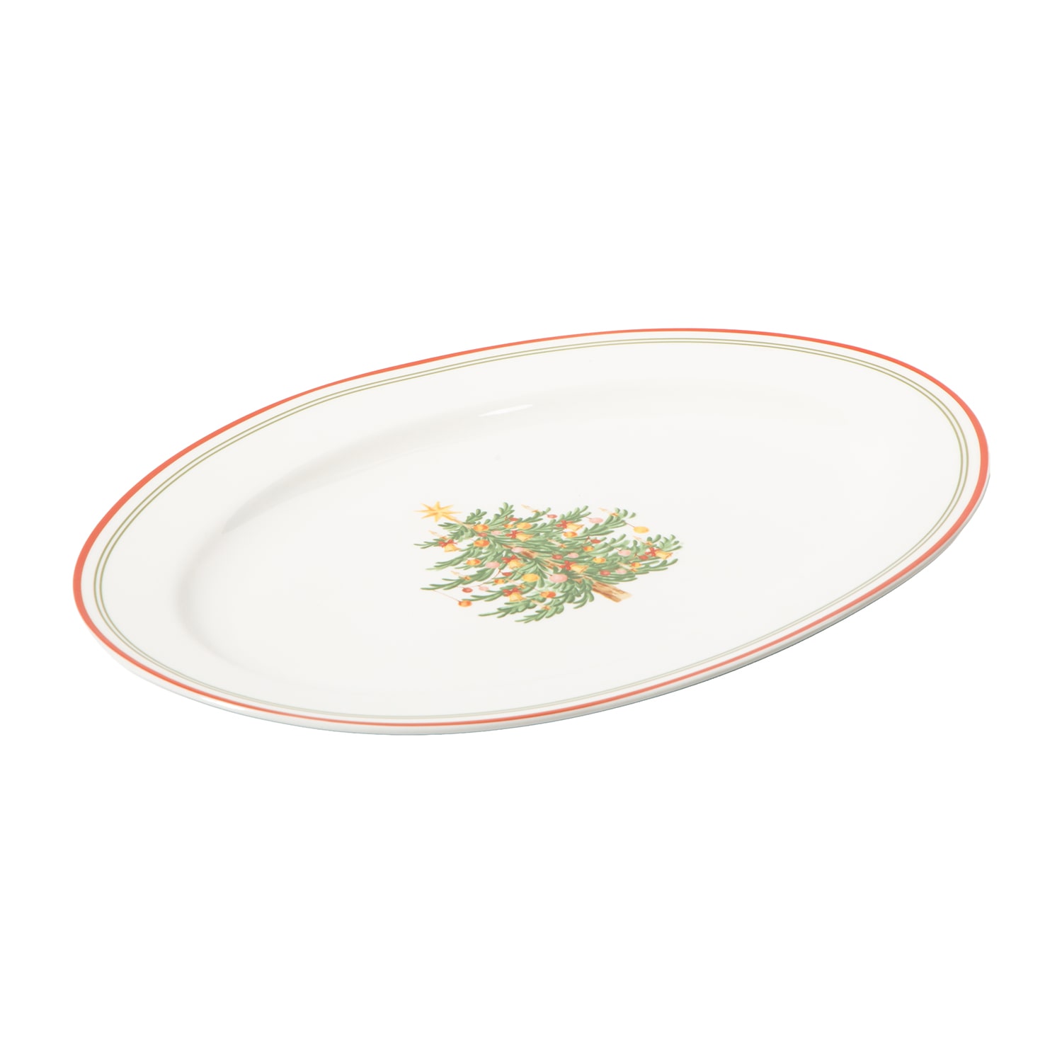 Martha Stewart Manor Rimmed Serving Platter