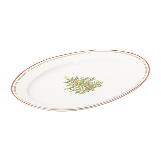 Martha Stewart Manor Rimmed Serving Platter