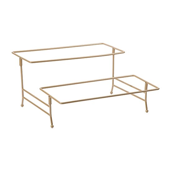 Martha Stewart Manor Rimmed 2 Tier Server
