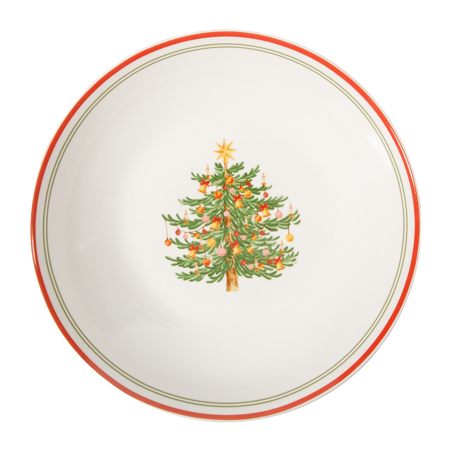 Martha Stewart Manor Rimmed 4-pc. Dinner Bowl Set