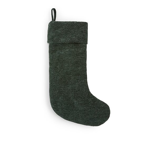 North Pole Trading Co. Chenille Stocking Christmas Stocking