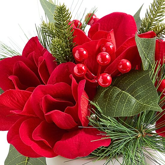 Martha Stewart 10" Amaryllis Arangement Floral Arrangement