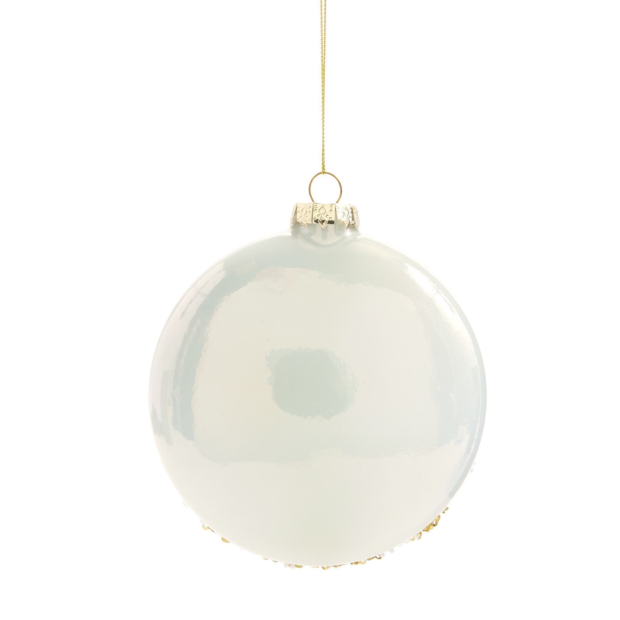 North Pole Trading Co. Merry Christmas Sand Dollar Christmas Ornament