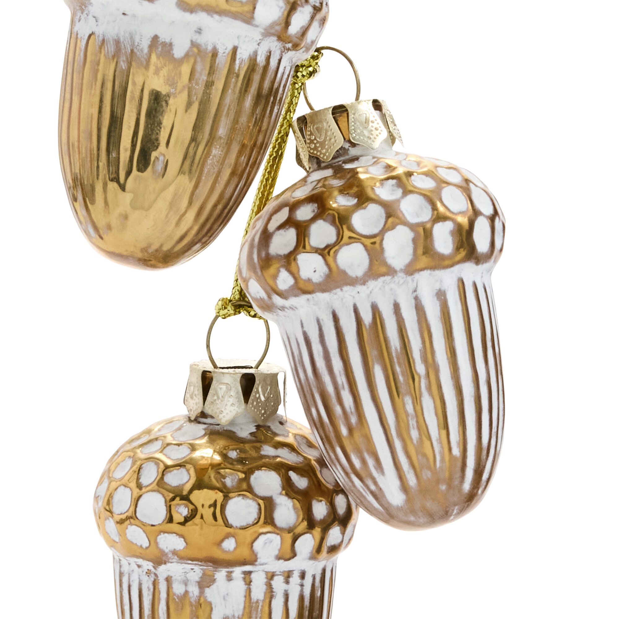 North Pole Trading Co. Acorn Dangle Christmas Ornament