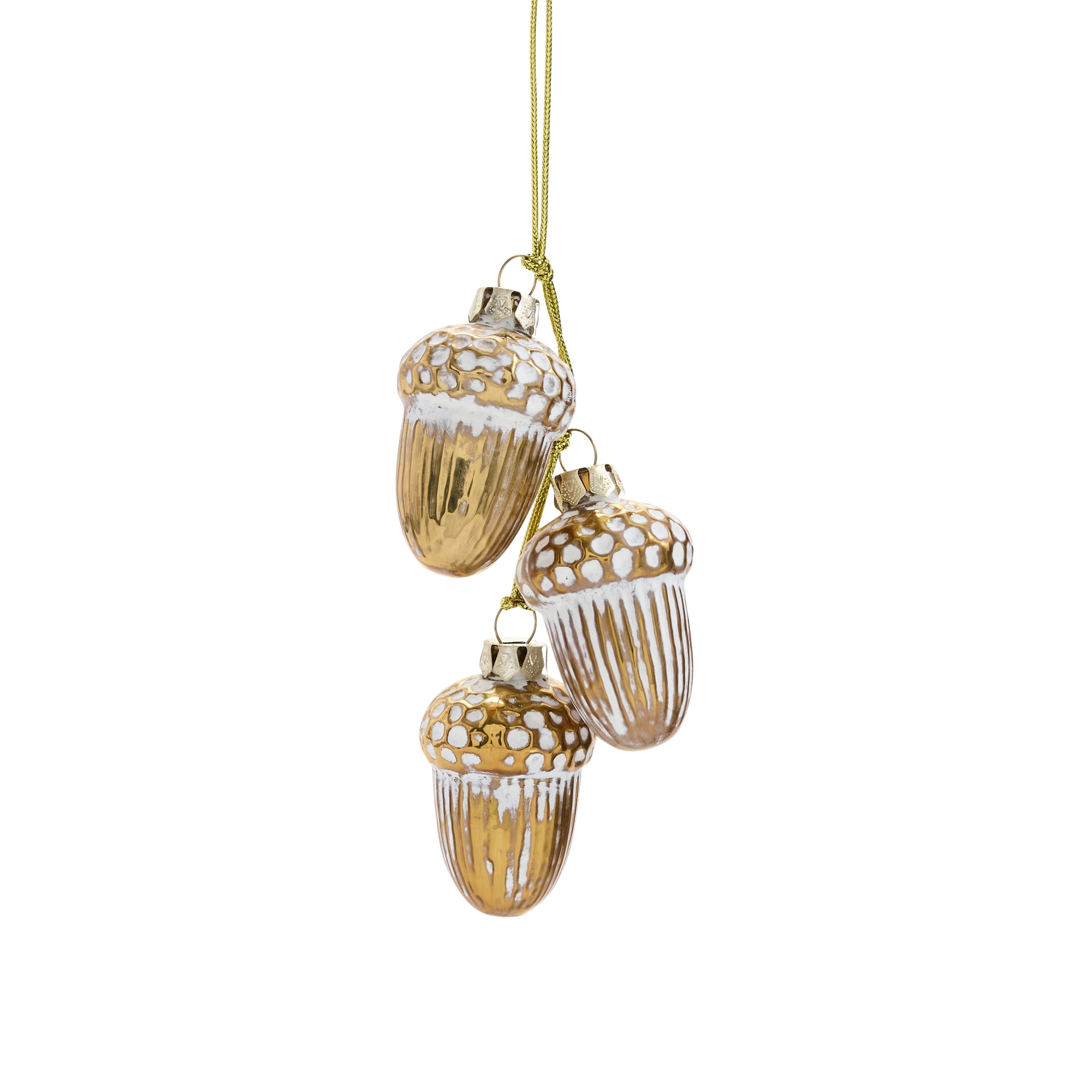 North Pole Trading Co. Acorn Dangle Christmas Ornament