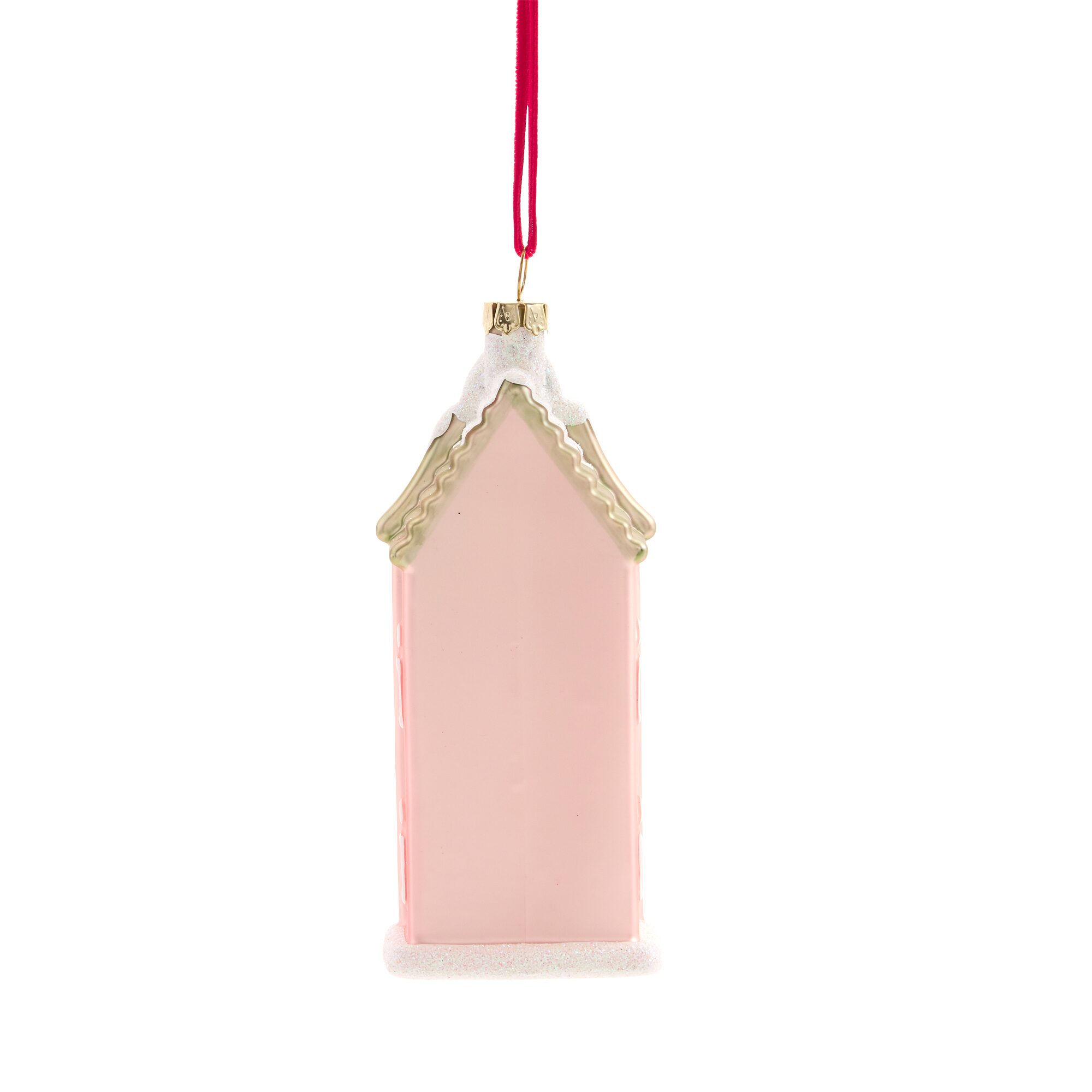 Martha Stewart Glass House Christmas Ornament