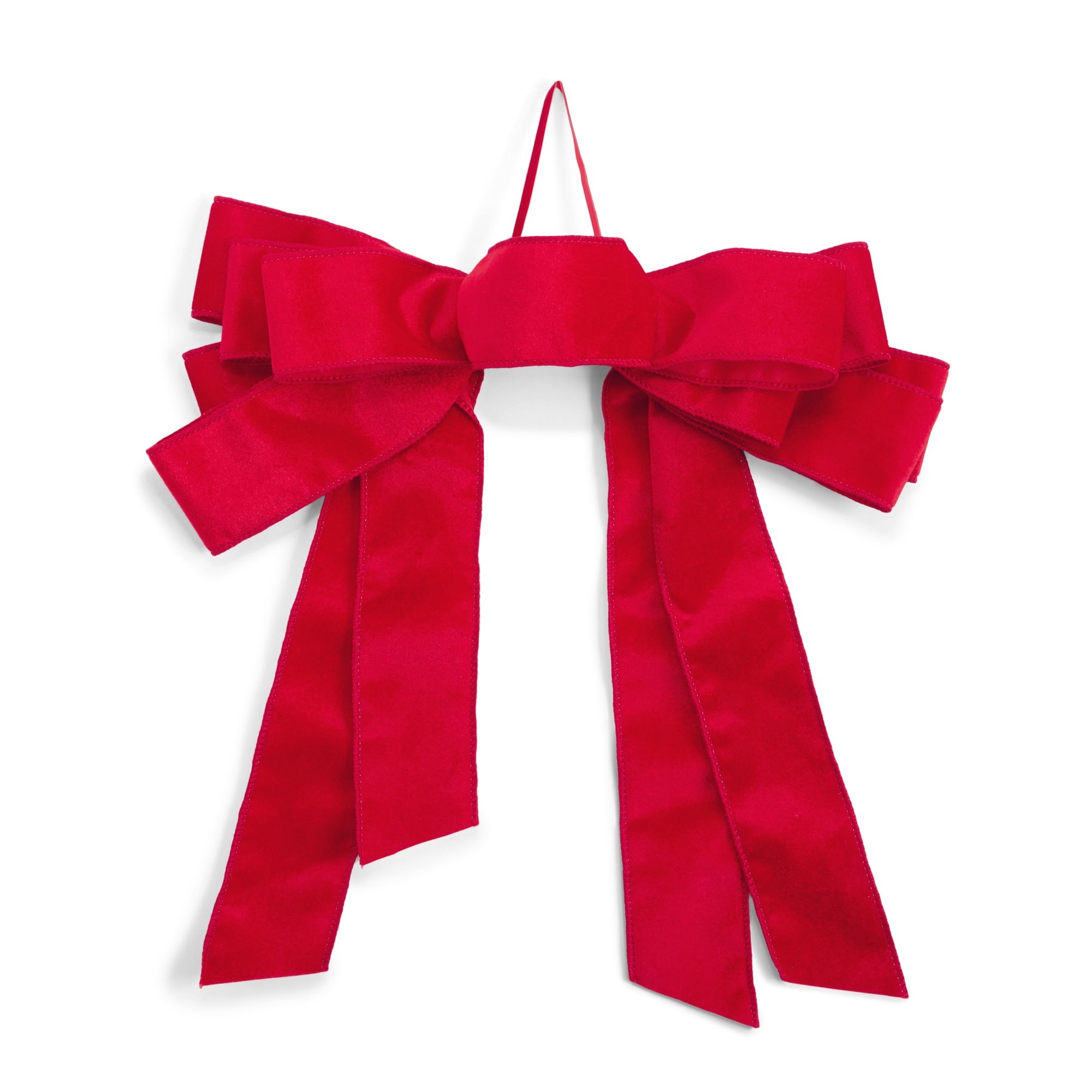 Martha Stewart Fabric Bow Christmas Ornament
