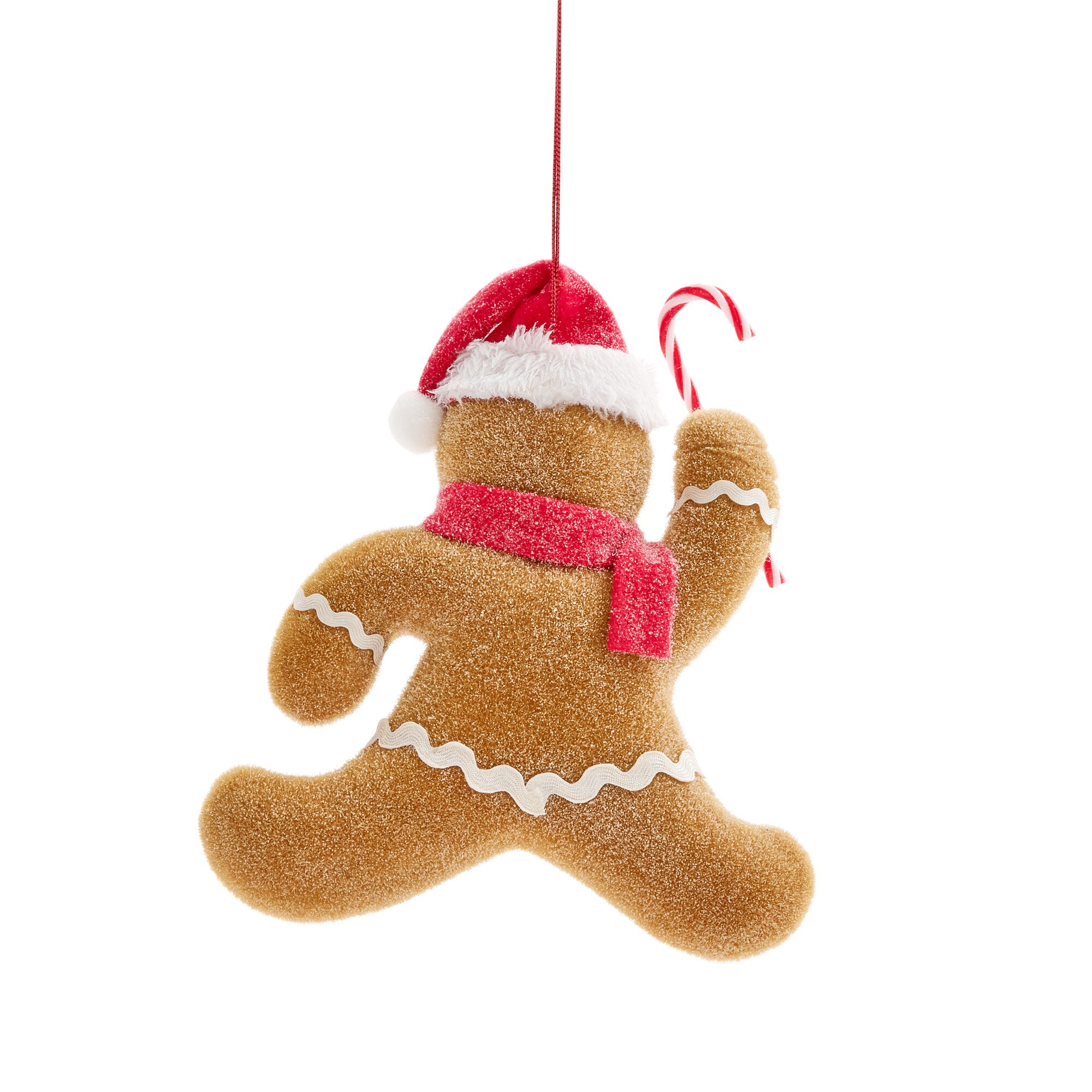 North Pole Trading Co. Oversized Gingerbread Man Christmas Ornament
