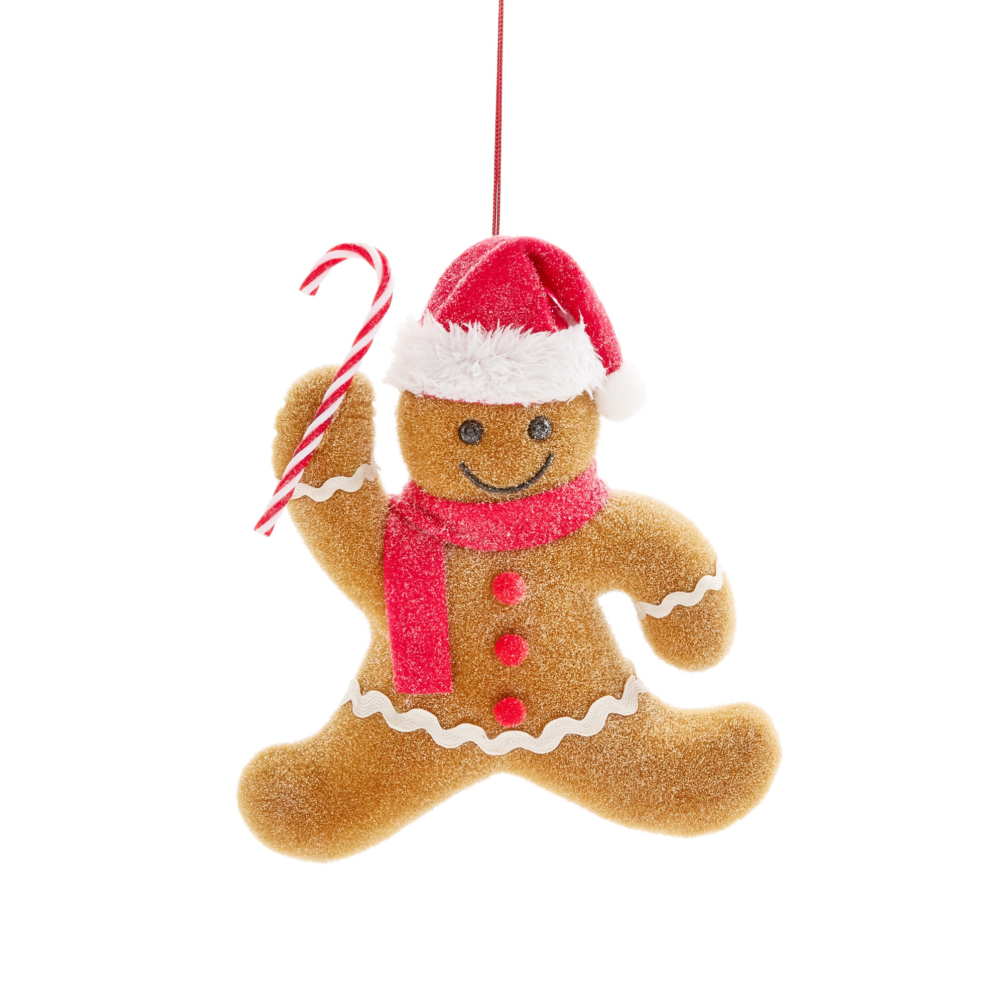 North Pole Trading Co. Oversized Gingerbread Man Christmas Ornament