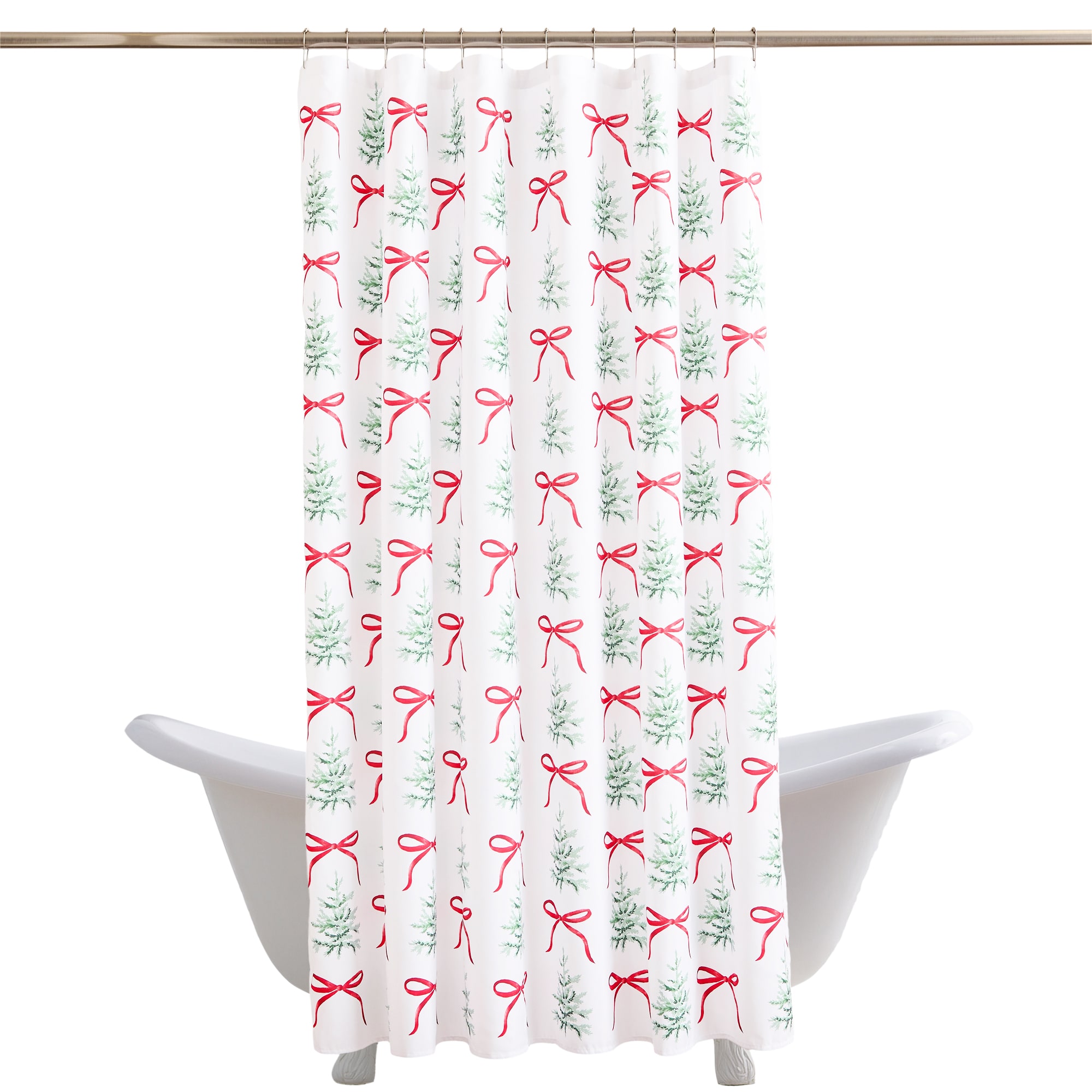 Avanti Trees & Bows Shower Curtain