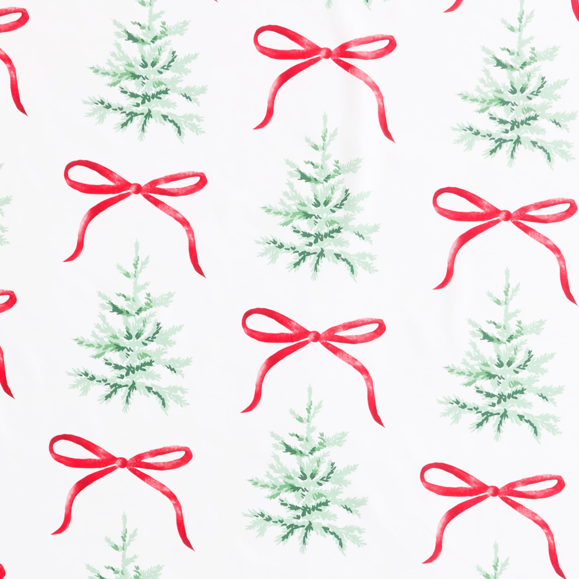 Avanti Trees & Bows Shower Curtain