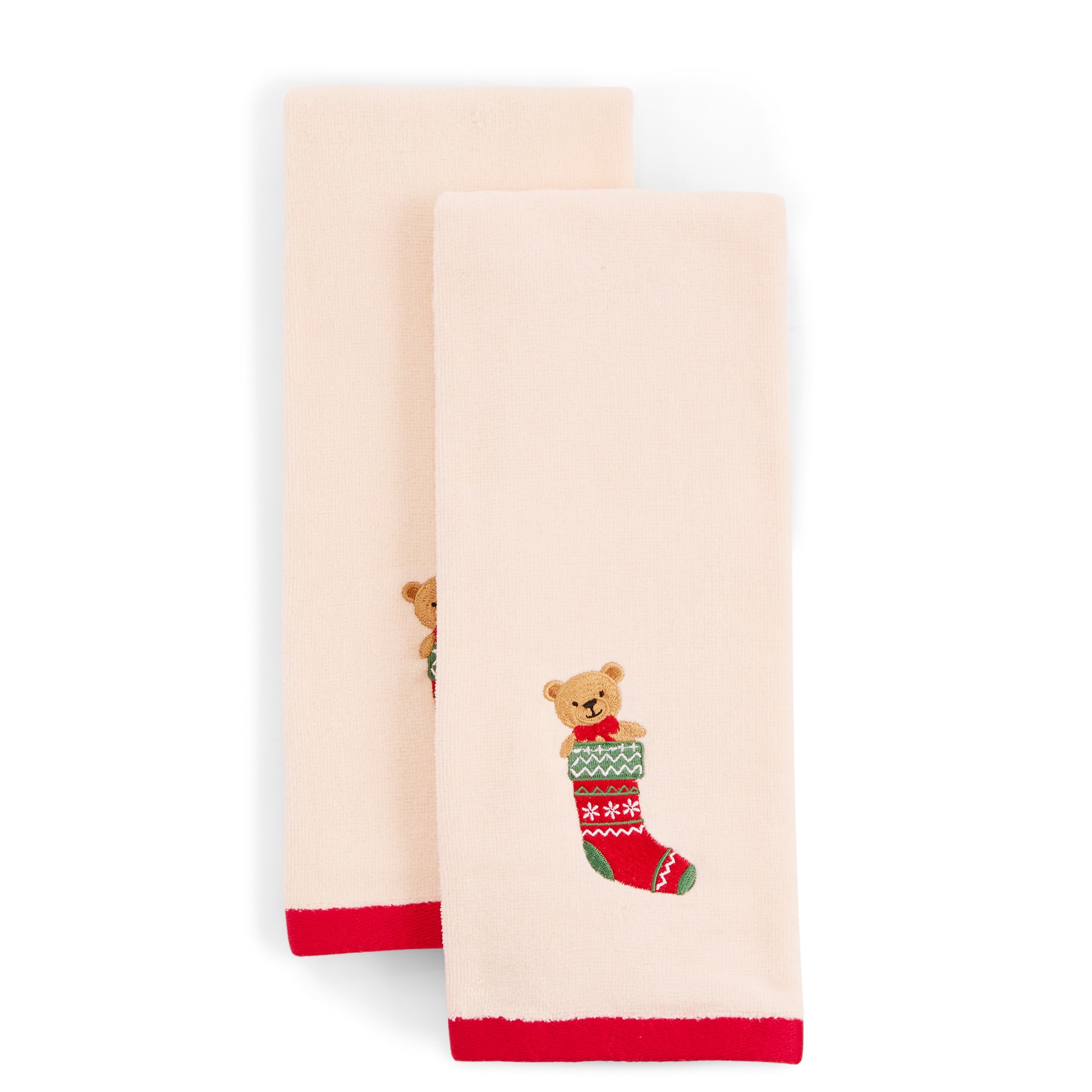Avanti Bear 2 Pack Hand Towel