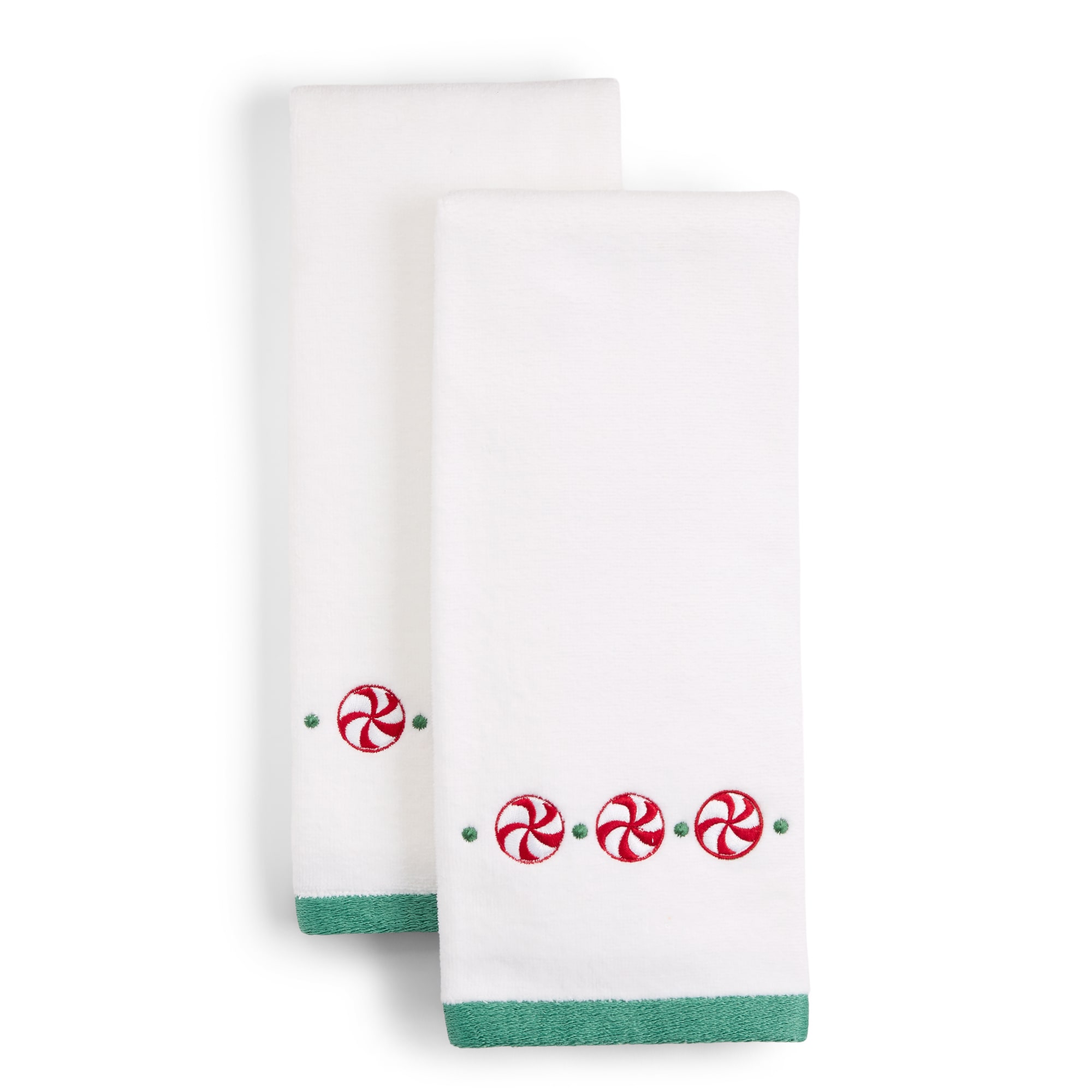 Avanti Peppermint 2 Pack Hand Towel