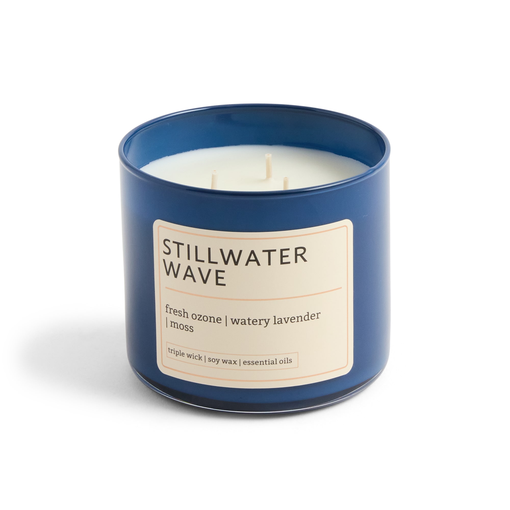 Distant Lands 14oz Stillwater Wave 3-Wick Scented Jar Candle