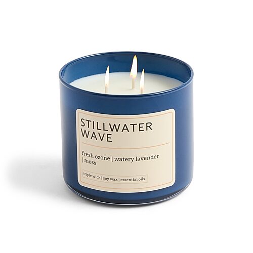 Distant Lands Scented Jar Candle In Stillwater Wave