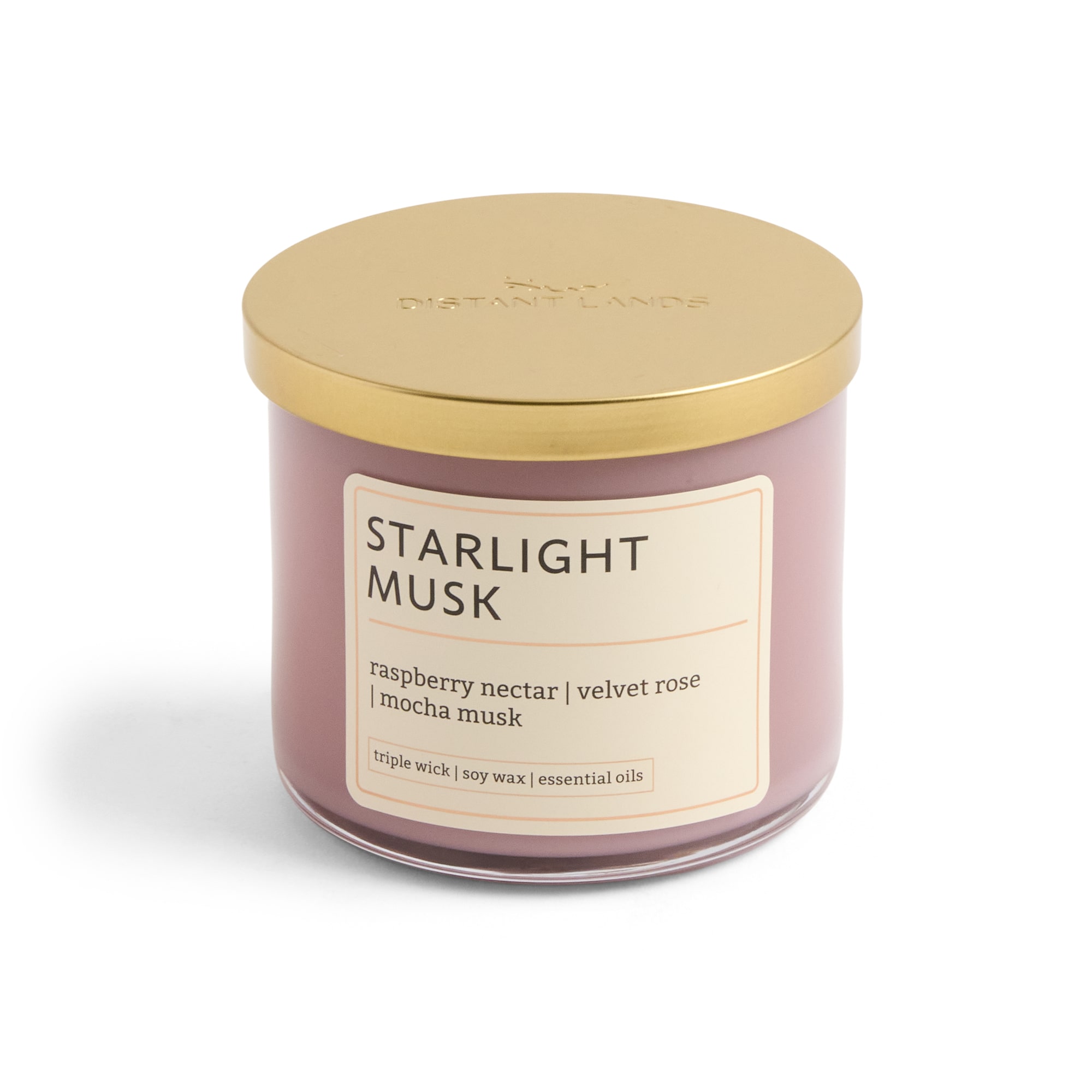 Distant Lands Starlight Musk 3-Wick Scented Jar Candle