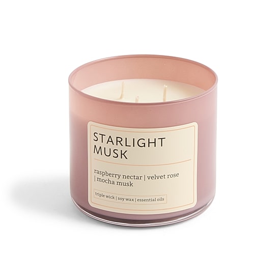Distant Lands 14oz Starlight Musk 3-Wick Scented Jar Candle