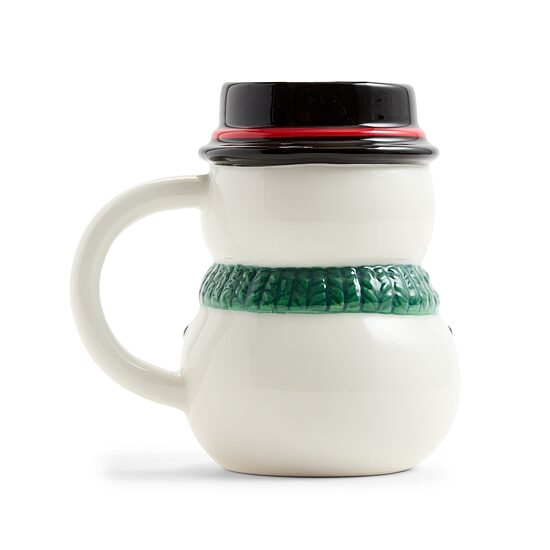 North Pole Trading Co. Snowman Holiday Mug
