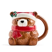 North Pole Trading Co. Holiday Bear Mug