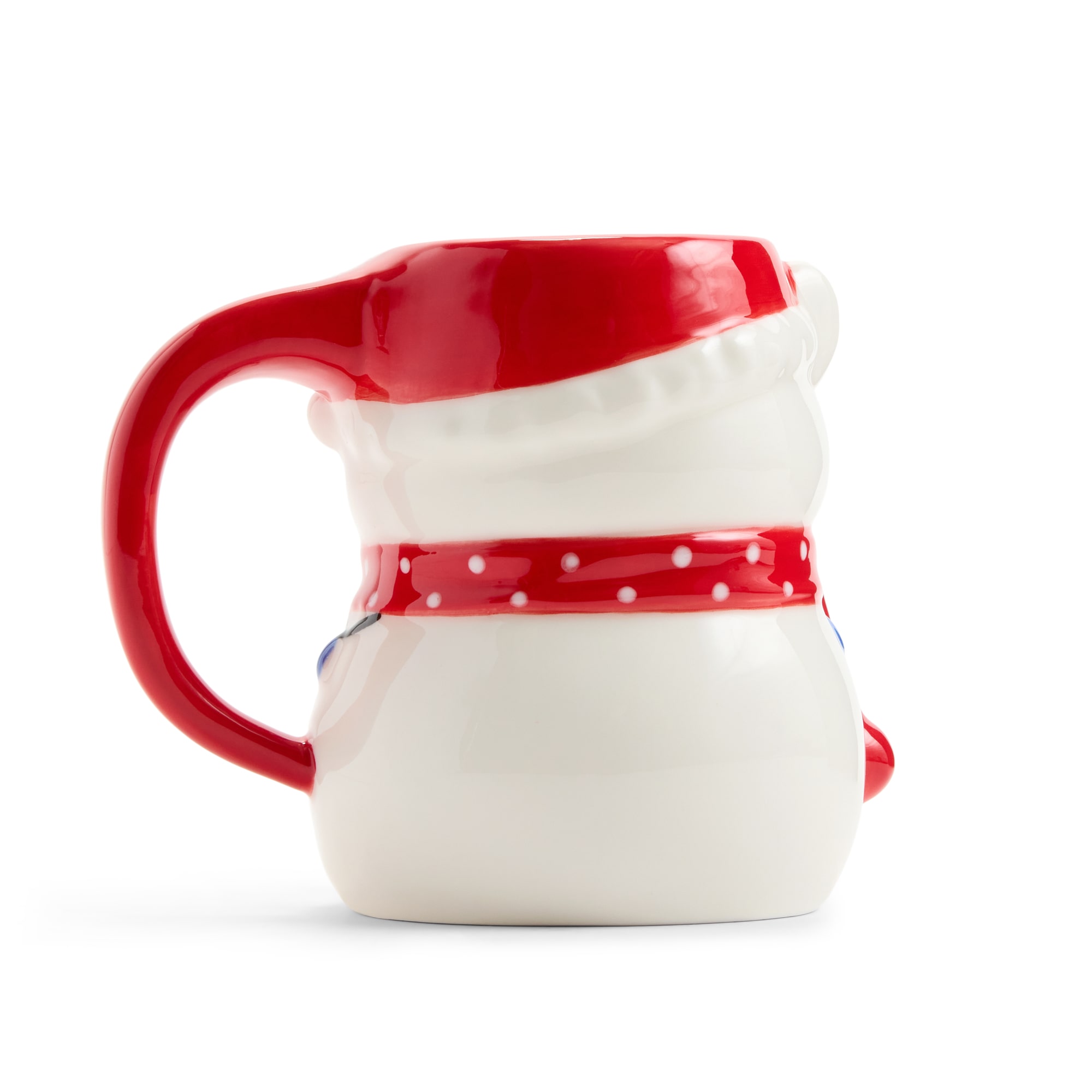North Pole Trading Co. Festive Holiday Cat Mug