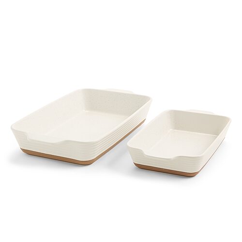 Linden Street Oven To Table 2-pc. Baker Set In White