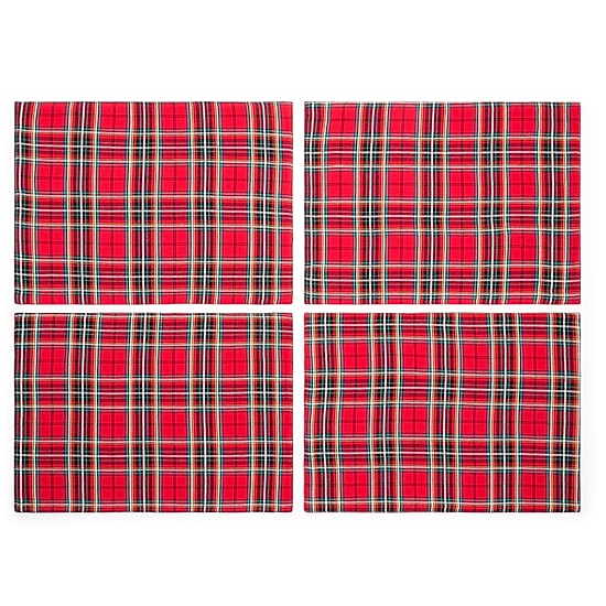 North Pole Trading Co. Noel Market Plaid 4-pc. Placemat
