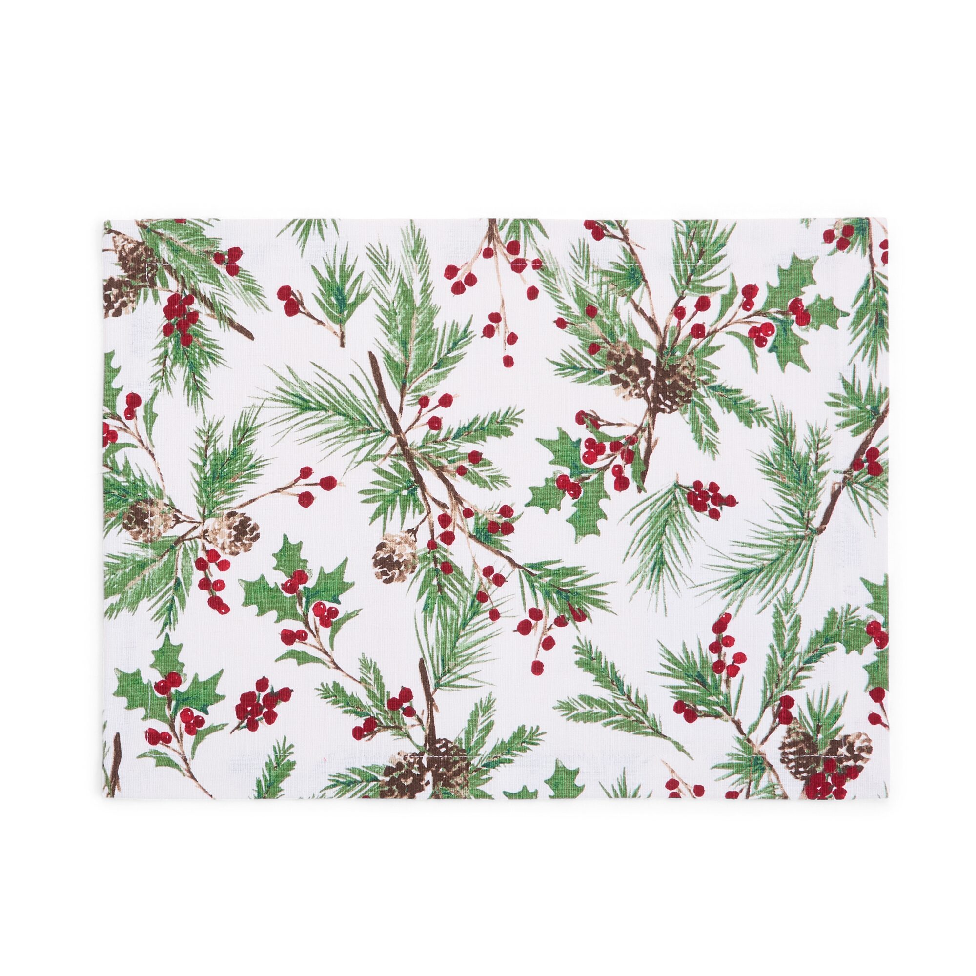 North Pole Trading Co. Holly Berry Placemat
