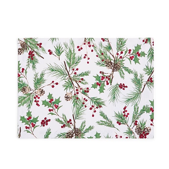 North Pole Trading Co. Holly Berry Placemat