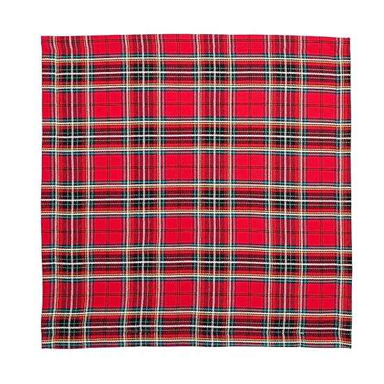 North Pole Trading Co. Noel Market Plaid 4-pc. Napkins