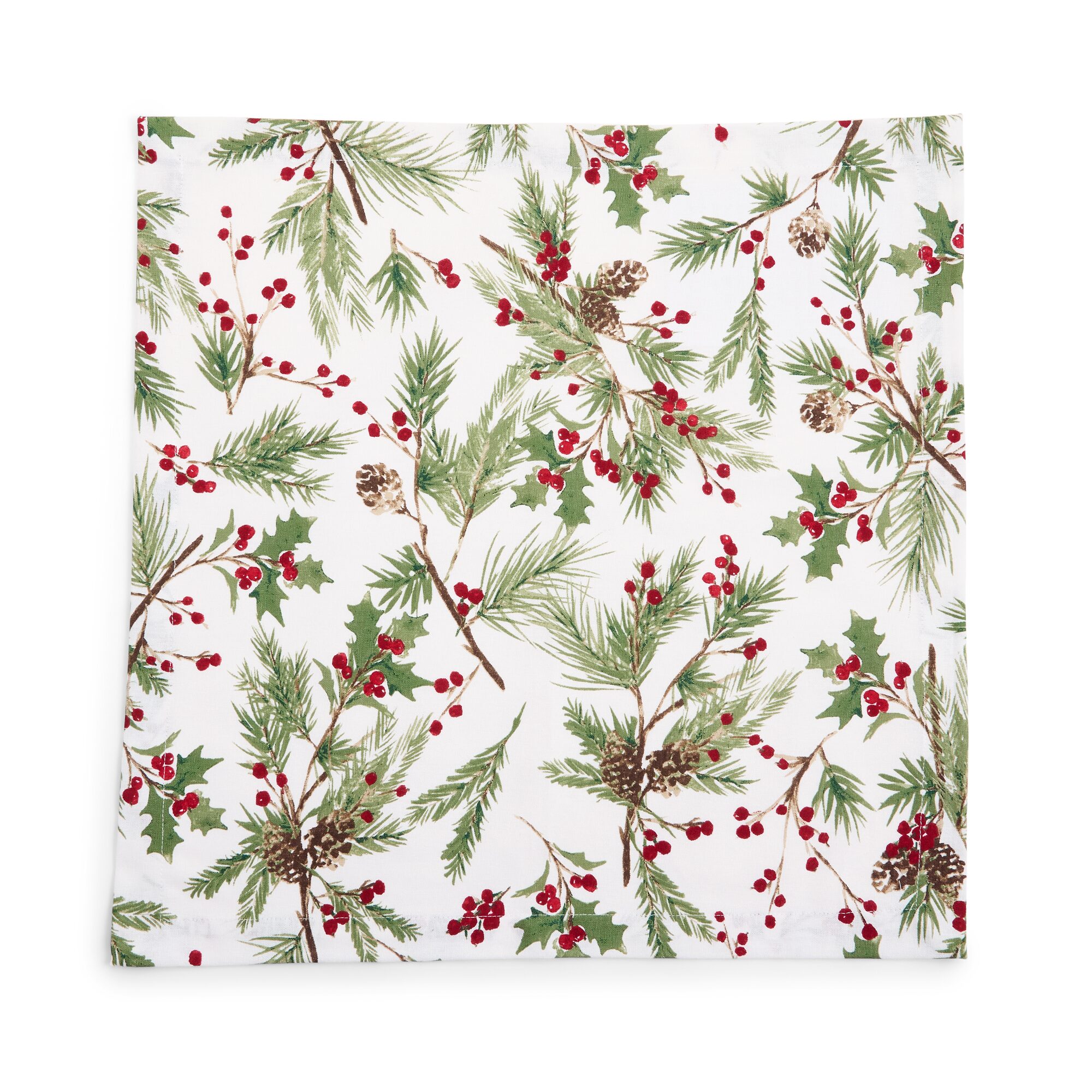 North Pole Trading Co. Holly Berry 4-pc. Napkins