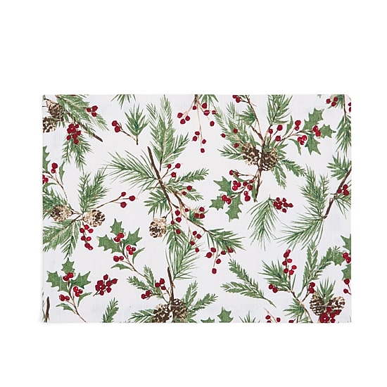 North Pole Trading Co. Holly Berry Placemat