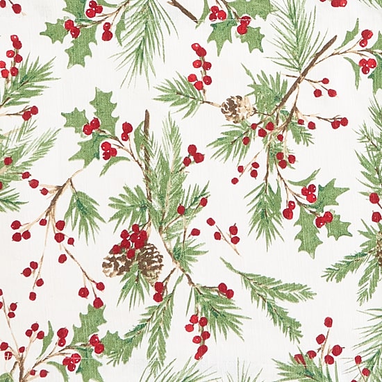 North Pole Trading Co. Holly Berry Table Runner