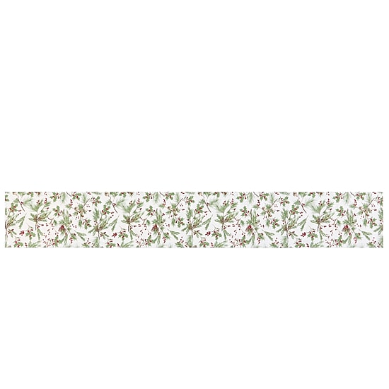 North Pole Trading Co. Holly Berry Table Runner