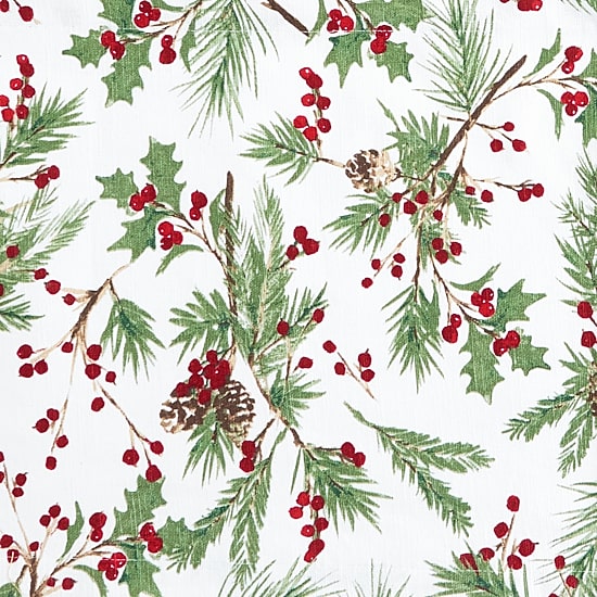 North Pole Trading Co. Holly Berry Table Runner