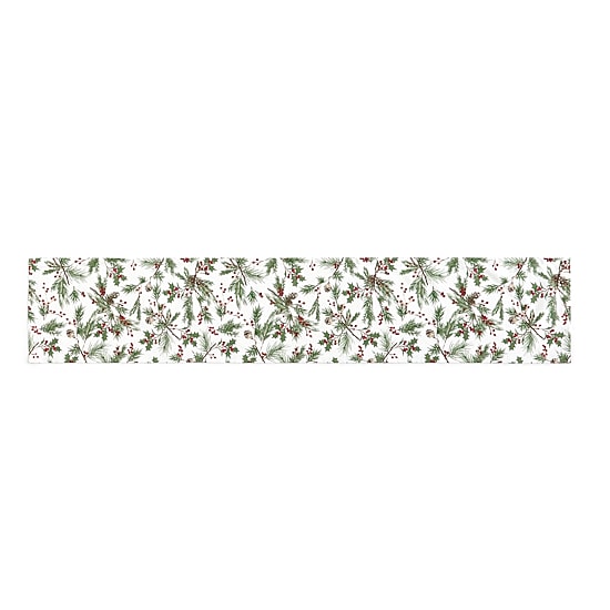 North Pole Trading Co. Holly Berry Table Runner