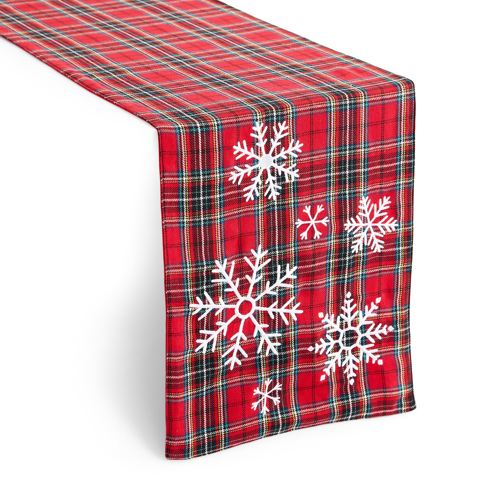 North Pole Trading Co. Plaid Table Runner