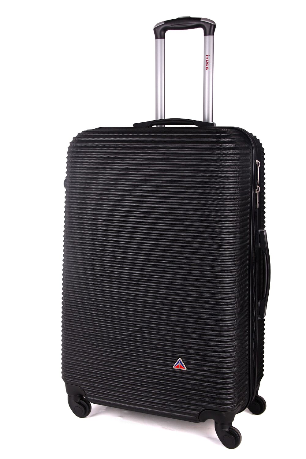 InUSA Royal 24 Inch Hardside LIGHTWEIGHT Checked Spinner Luggage