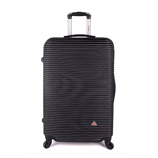 InUSA Royal 28 Inch Hardside Lightweight Checked Spinner Luggage