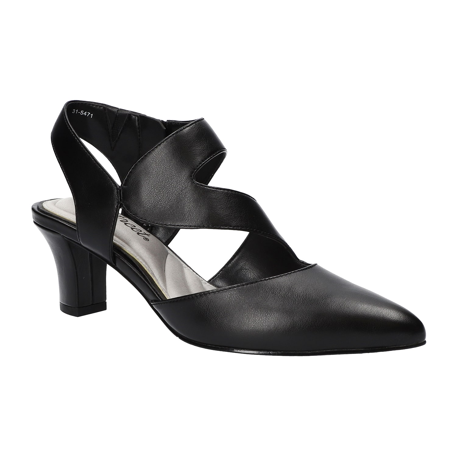 Easy Street Venue Womens Pointed Closed Toe Stiletto Heel Pumps