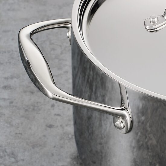 Tramontina Gourmet Tri-Ply Clad 18/10 Stainless Steel 12-pc. Induction-Ready Cookware Set