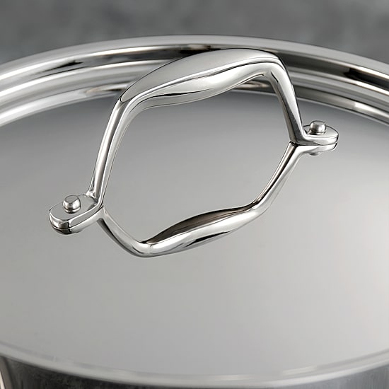 Tramontina Gourmet Tri-Ply Clad 18/10 Stainless Steel 12-pc. Induction-Ready Cookware Set