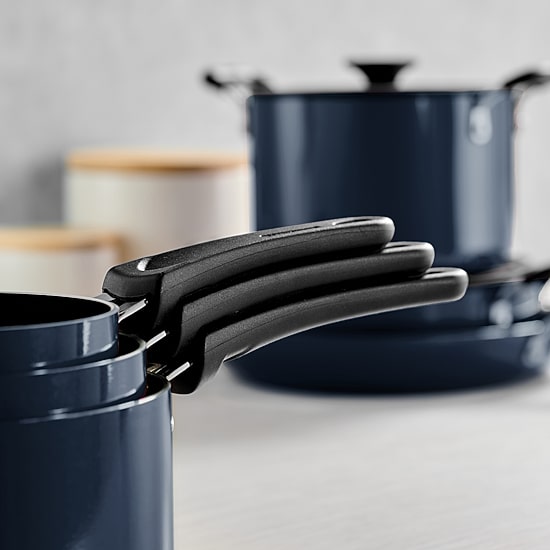 Tramontina Aluminum Non-Stick 11-pc. Nesting Cookware Set