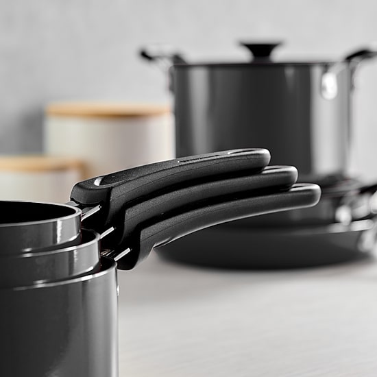 Tramontina Aluminum Non-Stick Sauce Pan 6-pc. Nesting Set