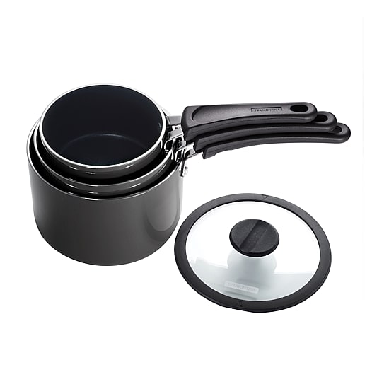 Tramontina Aluminum Non-Stick Sauce Pan 6-pc. Nesting Set