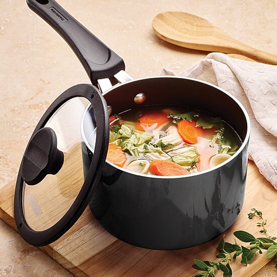 Tramontina Aluminum Non-Stick Sauce Pan 6-pc. Nesting Set