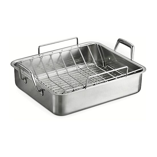 Tramontina® Gourmet 16½" Stainless Steel Deep Roasting Pan